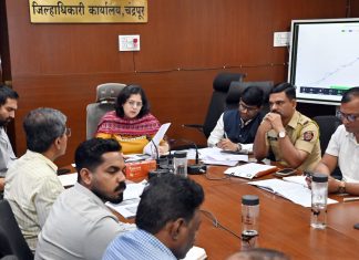 *मान्सूनपूर्व तयारीसाठी प्रशासन सज्ज; आपत्ती काळात सूक्ष्म नियोजनावर भर : जिल्हाधिकारी वसुमना पंत* *पूरप्रवण भागांवर विशेष लक्ष • नियंत्रण कक्ष, प्रशिक्षित पथके व आपत्कालीन सुविधा तयार ठेवण्याचे निर्देश*